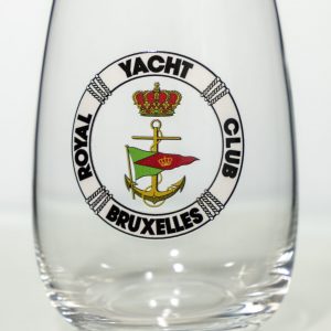 Set de 6 verres à eau aux couleurs du B.R.Y.C.